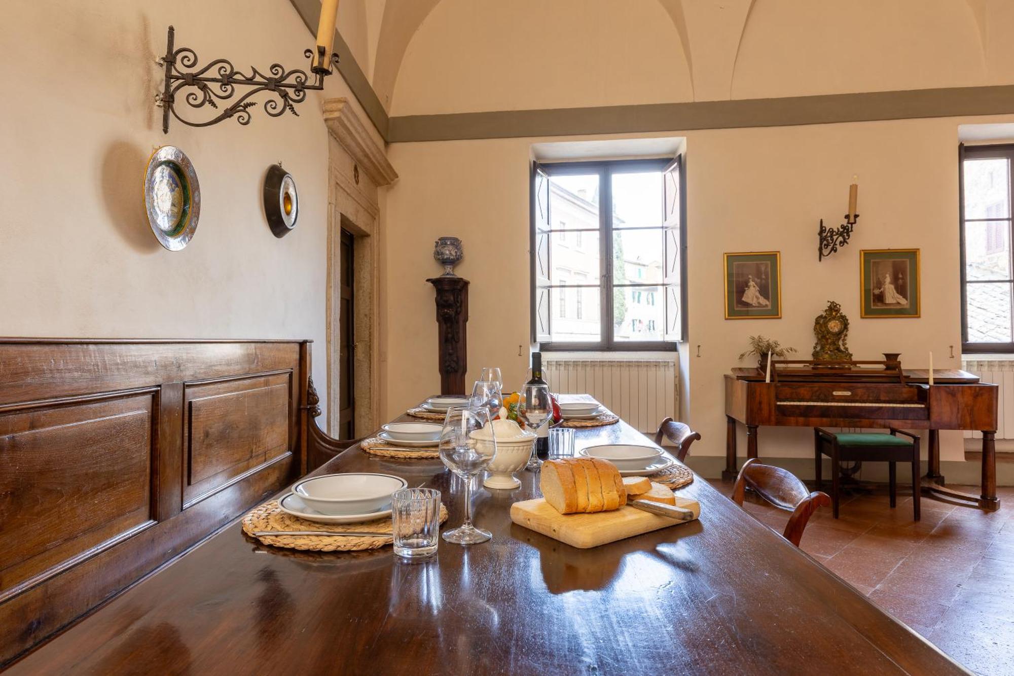 Palazzo Costanti - A 8 Minuti Dalle Terme Apartment San Quirico dʼOrcia Екстериор снимка